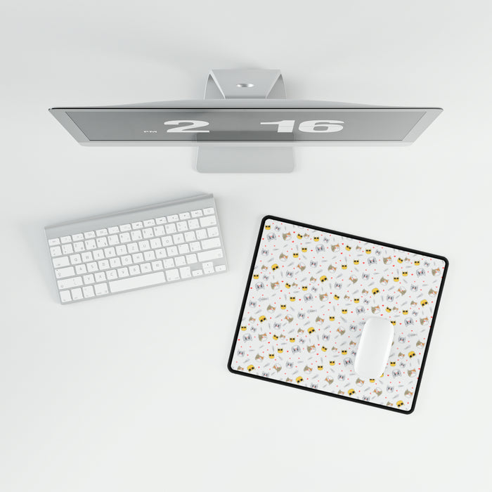 Sumptuous Elegance: Premium Peekaboo Desk Mat for Refined Workstations