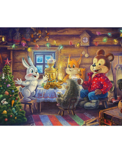 Holiday Cheer Jigsaw Puzzle - Premium Family Fun