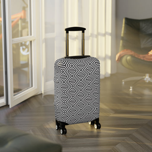 Stylish Travel Companion: Peekaboo Luggage Protector for Secure Journeys