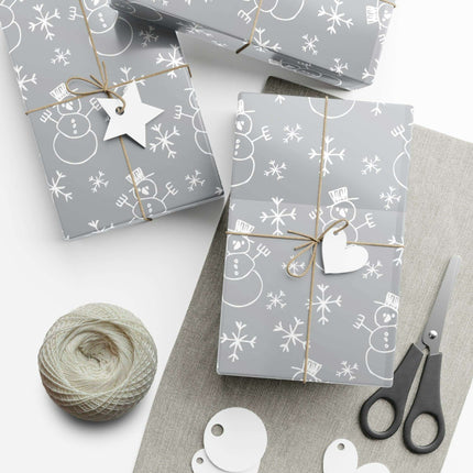 Elegant Holiday Gift Wrap Collection with Matte & Satin Options