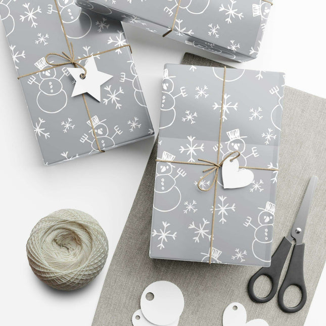 Elegant Holiday Gift Wrap Collection with Matte & Satin Options