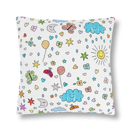 Chic Waterproof Floral Throw Pillows for Stylish Outdoor Living