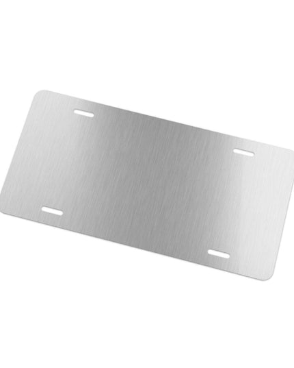 Customizable Holiday Aluminum License Plate - Personalize Your Christmas Spirit!