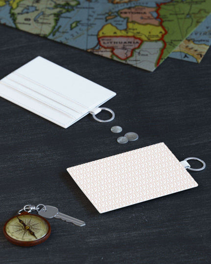 Saffiano Luxe: Exclusive Card Holder for the Sophisticated Individual