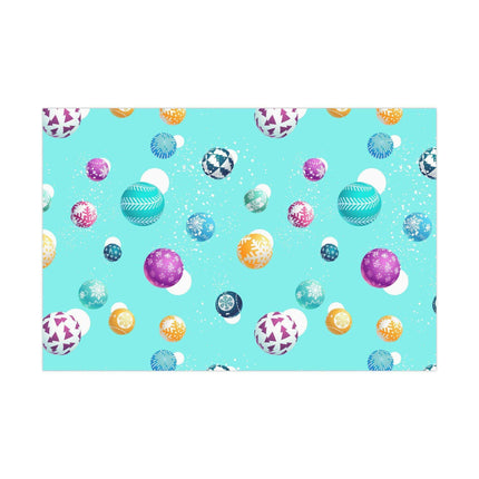 Elegant Customizable 3D Eco-Friendly Holiday Gift Wrap Set Made in the USA