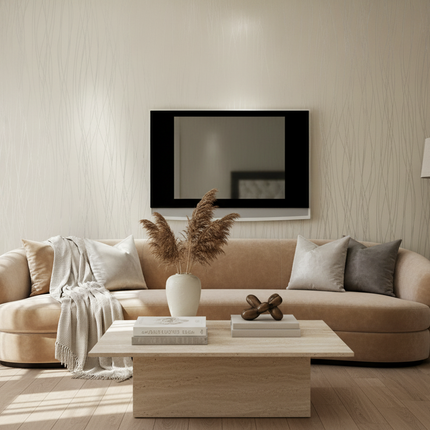 Plain Striped Nonwoven Wallpaper Eco Friendly Modern Simple 53 Cm By 1000 Cm Wallpaper plain-striped-non-woven-wallpaper Tools & Home Improvement›Painting Supplies, Tools & Wall Treatments›Wall Stickers & Murals›Wallpapers