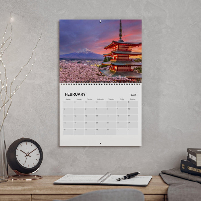 2024 Maison d'Elite Japanese Wall Calendar - Premium Edition with Large Visuals