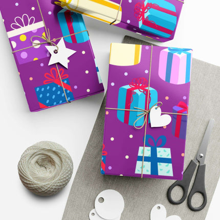 Exquisite Handcrafted 3D Holiday Gift Wrapping Paper Collection - Premium Matte & Satin Finishes Made in the USA