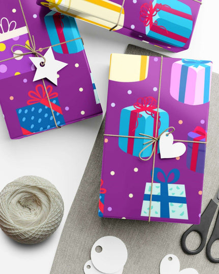 Exquisite Handcrafted 3D Holiday Gift Wrapping Paper Collection - Premium Matte & Satin Finishes Made in the USA