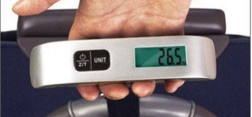 Peekaboo Studio T-shaped Portable Electronic Scale 50kg/10g with Backl