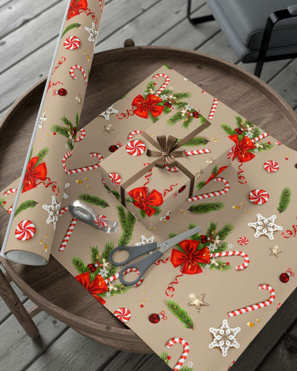 Elegant Custom 3D Holiday Gift Wrap Collection - Artisan-Made in the USA