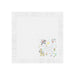 Elegant White Coined Napkins for Sophisticated Events