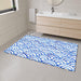 Retro Fish Scale Personalized Floor Rug - Sturdy and Chic