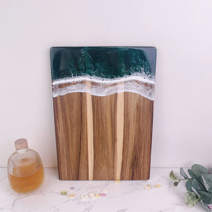Splicing Acacia Mangium Wooden Chopping Board Square For Vegetables