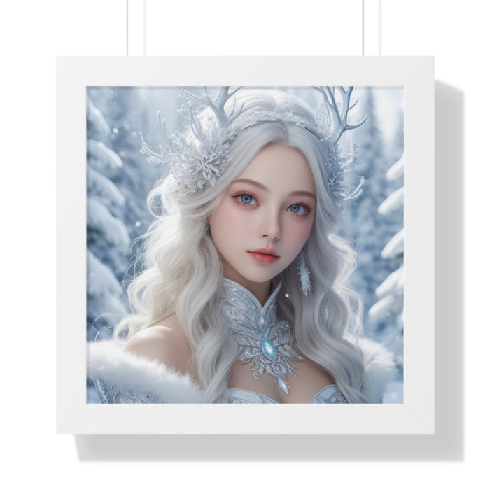 Snowy Gaming Wonderland Vertical Poster by Elite Living