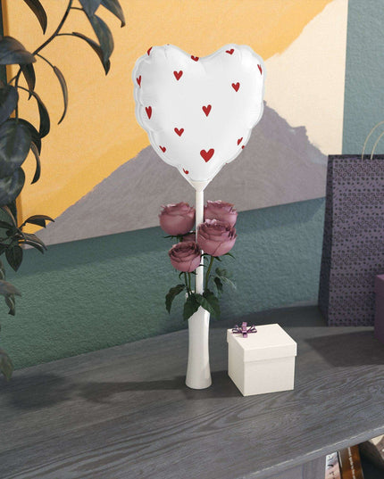 Customizable 6" Stylish Matte Balloon Collection - Perfect for Romantic Occasions