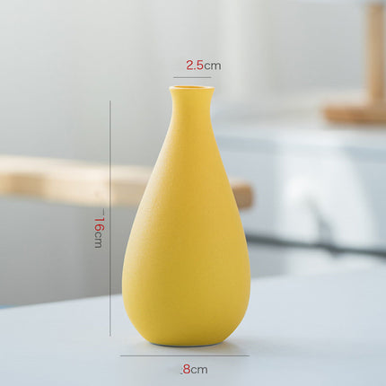 Nordic Style Small Porcelain Vase Decoration For Living Room