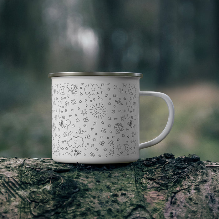 The Ultimate Customizable Stainless Steel Camping Mug - Perfect for Outdoor Enthusiasts
