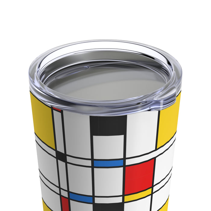 20oz Abstract Geometric Stainless Steel Tumbler