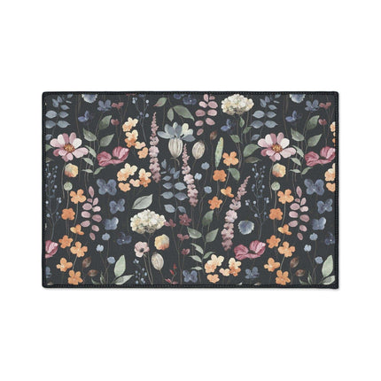 Timeless Elegance Floral Area Rug with Superior Grip - Refined Charm