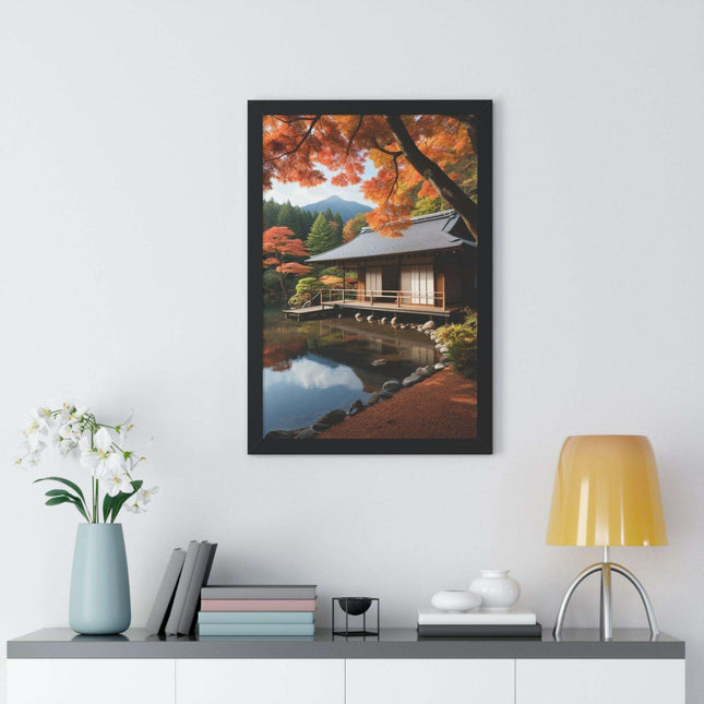 Tranquil Japanese Zen Garden Wall Art - Eco-Friendly Decor for a Serene Home