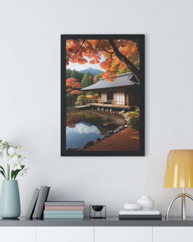Tranquil Japanese Zen Garden Wall Art - Eco-Friendly Decor for a Serene Home