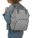 Sophisticated Geometric Diaper Backpack for Discerning Parents