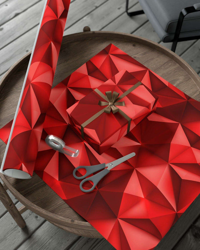 Eco-Friendly Elegance: Luxe Christmas Gift Wrap Set in Matte & Satin