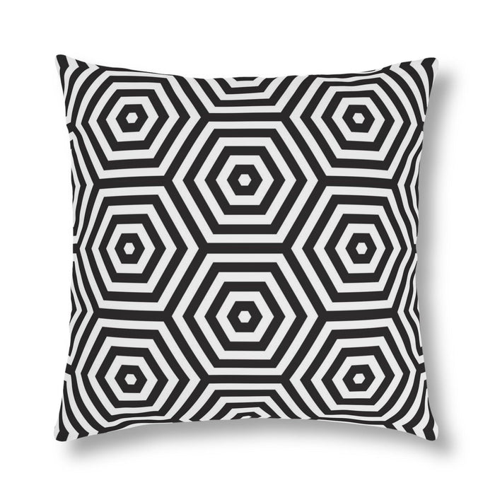 Geometric Floral Waterproof Outdoor Cushions with Easy-Clean Technology