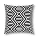 Water-Resistant Geometric Blossom Outdoor Cushions with Effortless-Clean Innovation