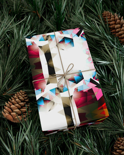 Elegant Eco-Friendly 3D Holiday Gift Wrap Set: Premium USA-Made Wrapping Paper