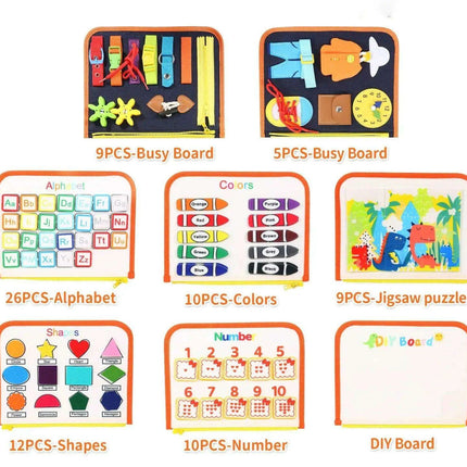 Wonderland Montessori Parish Toys Interactive Cloth Storybook - Inspiring Educational Adventure