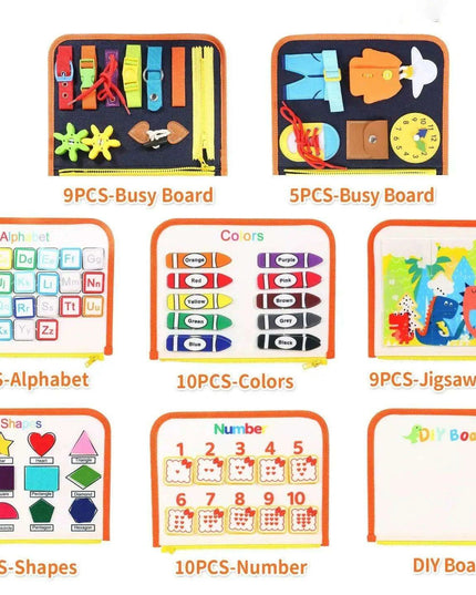 Wonderland Montessori Parish Toys Interactive Cloth Storybook - Inspiring Educational Adventure