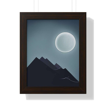 Celestial Harmony Eco-Conscious Framed Art Print