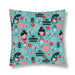 Waterproof Japanese Floral Outdoor Cushions: Zippered and Stain-Resistant