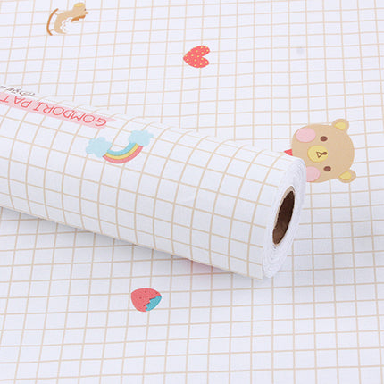 Self Adhesive Wallpaper PVC Cartoon Series Pastoral 45 Banana Stars Moon 10m