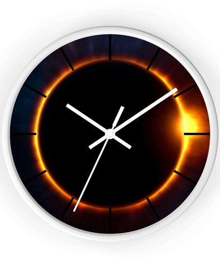 Elegant Wooden Framed Wall Clock for Upscale Home Interior