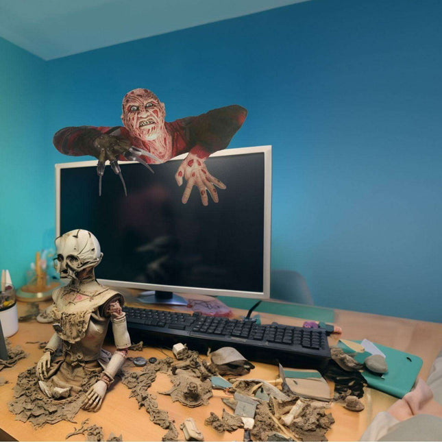 Freddy Krueger Haunted Iron Wall Hanging for Halloween Decor