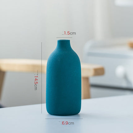 Nordic Style Small Porcelain Vase Decoration For Living Room