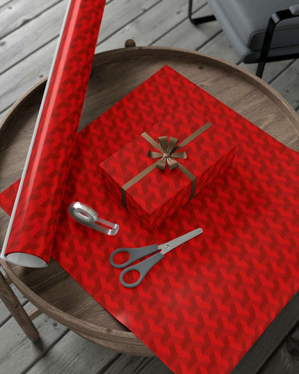 Elegant 3D Christmas Gift Wrap Set - Handcrafted Luxury Paper Collection Made in the USA