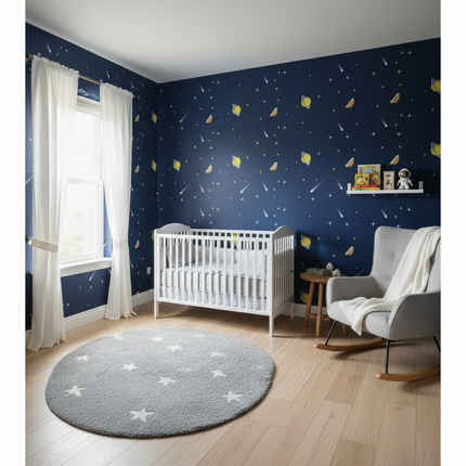 Peekaboo Studio Self-Adhesive Desktop Sticker Wallpaper - Easy Apply,