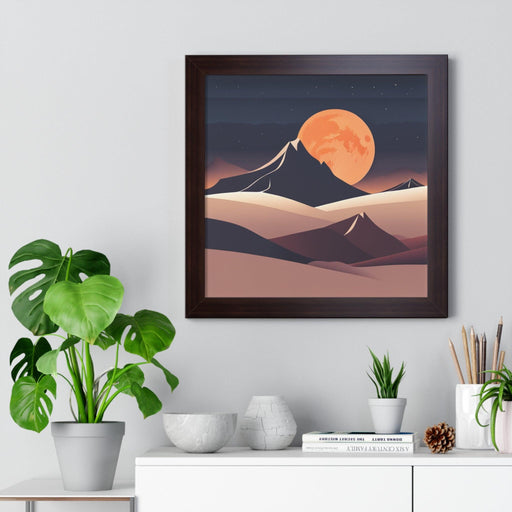 Moonlit Sky Framed Fine Art Print