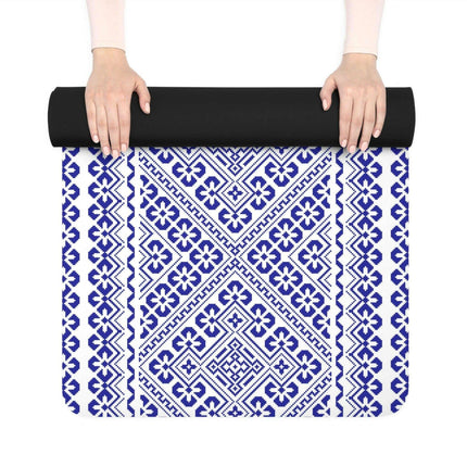 Custom Holiday Luxe Yoga Mat for Wellness and Style