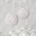 Valentine Red Heart Luxury Matte Finish Mylar Balloon Set - 11" Round and Heart-shaped