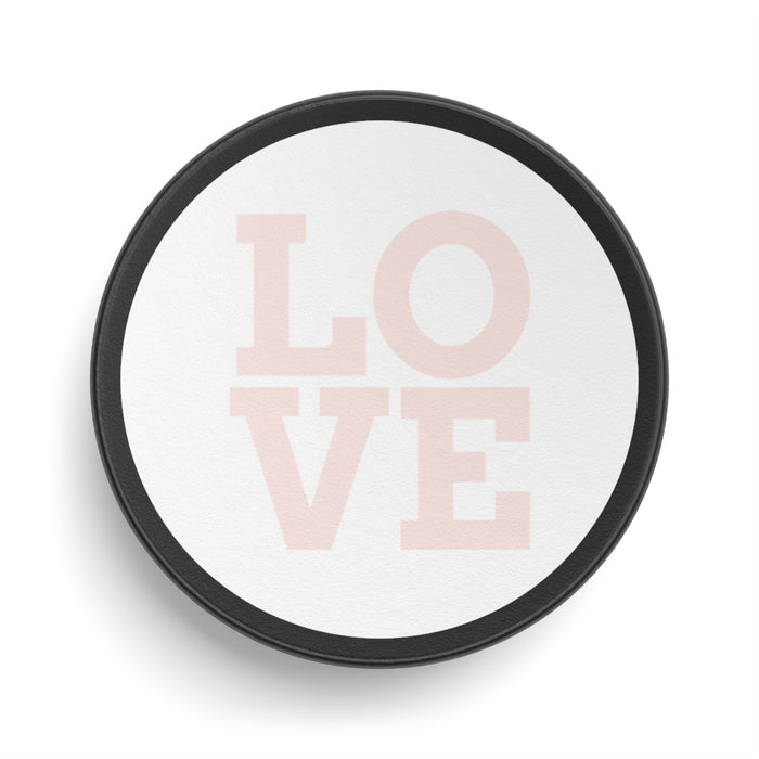 Customized Black Ice Hockey Puck with Personalized Viceroy Logo