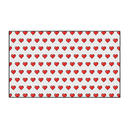 Geometric Elegance: Premium Polyester Area Rug