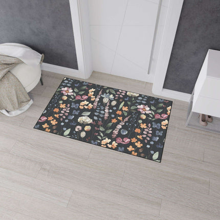 Timeless Elegance Floral Area Rug with Superior Grip - Refined Charm