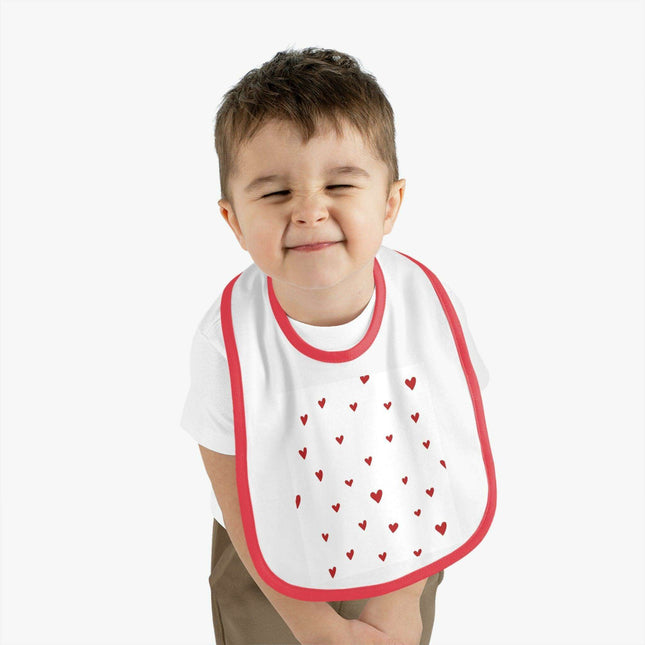 Stylish Baby Fleece Feeding Bib - Soft, Cozy, and Practical for Mealtime