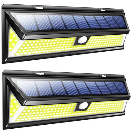 Solar Powered 118 LED PIR Motion Sensor Outdoor Light