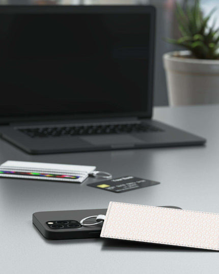 Saffiano Luxe: Exclusive Card Holder for the Sophisticated Individual